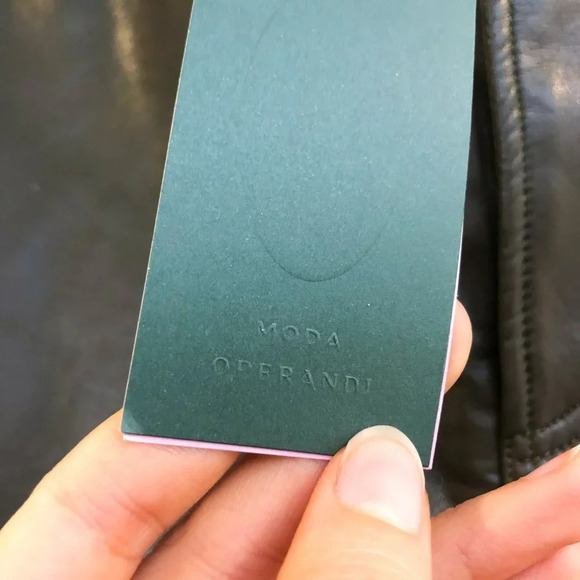 AGOLDE 100% Recycled Leather 90's Pinch Waist Green Straight Leg Pants 31 NWT - Picture 6 of 12